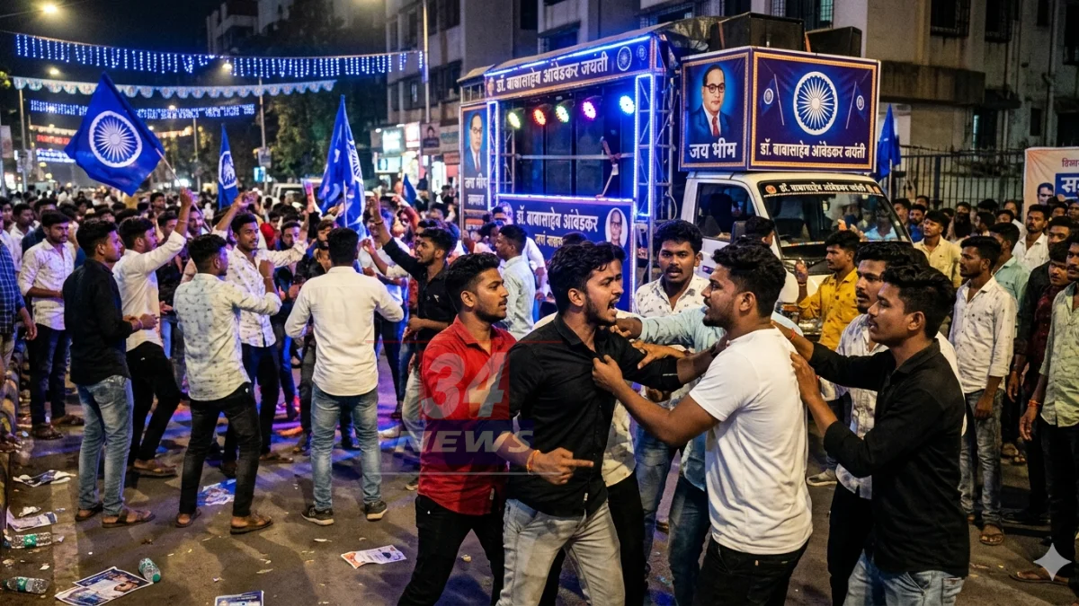 Murder During Rally | धक्कादायक! वाद सोडवायला गेलेल्या रविकांत यांची निर्घृण हत्या; चंद्रपूरच्या गांधी चौकात नेमकं काय घडलं? Image