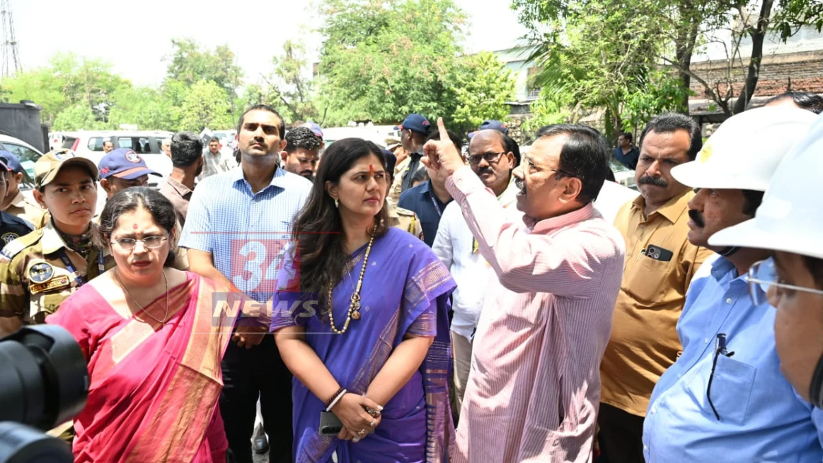 Chandrapur । "लोकांच्या जीवाशी खेळू नका!"; चंद्रपुरात पंकजा मुंडे आक्रमक