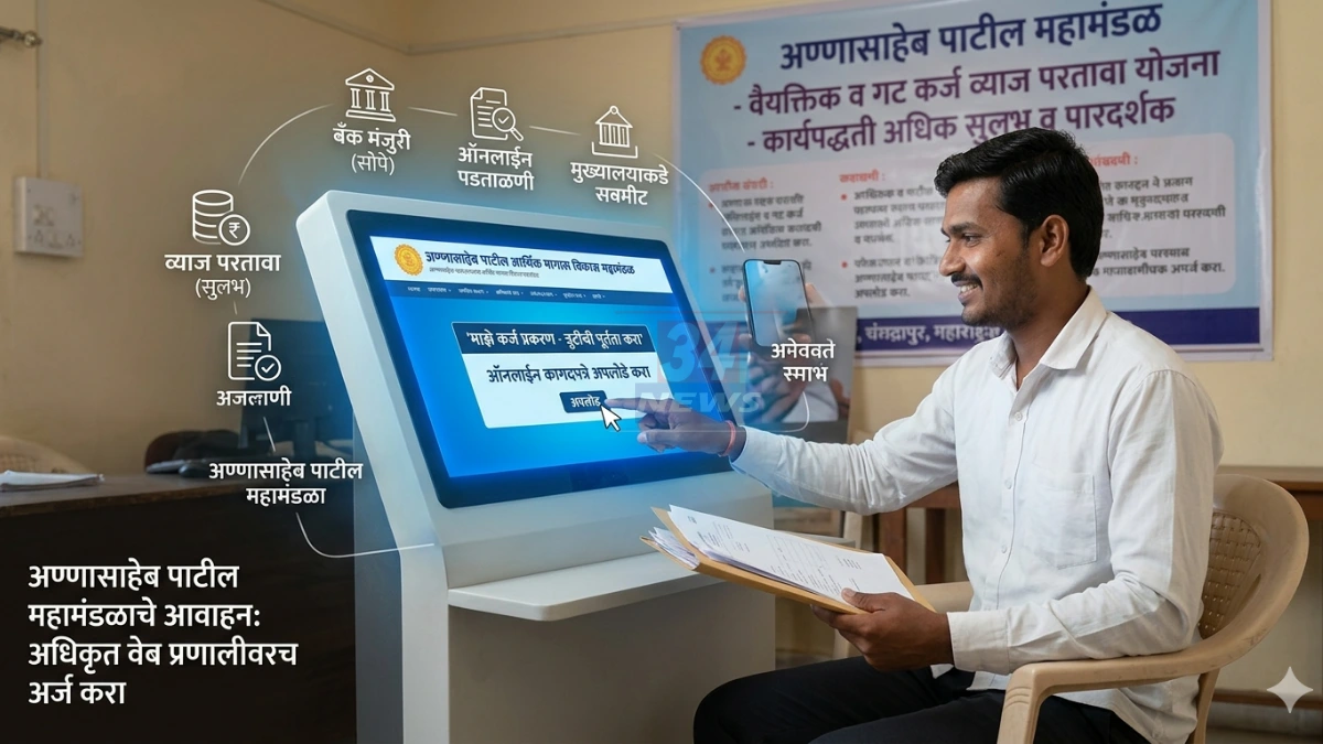 कार्यालयात फेऱ्या मारण्याची गरज संपली, Annasaheb Patil Loan झाले ऑनलाइन Image