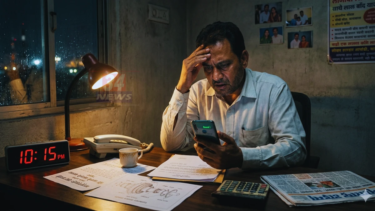 Chandrapur Extortion ।  "20 लाख दे नाहीतर...", चंद्रपुरात ठेकेदाराला धमकी Image