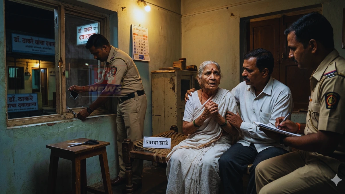 Gold Chain Snatching । झोपेत असताना कैचीने कापला 86 वर्षीय आजीचा सोन्याचा गोप Image
