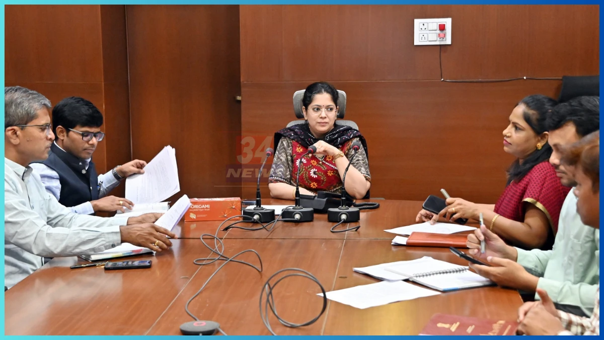 चंद्रपूर जिल्हाधिकारी वसुमना पंत यांनी डिजिटल जनगणना 2026 आढावा बैठक घेतली