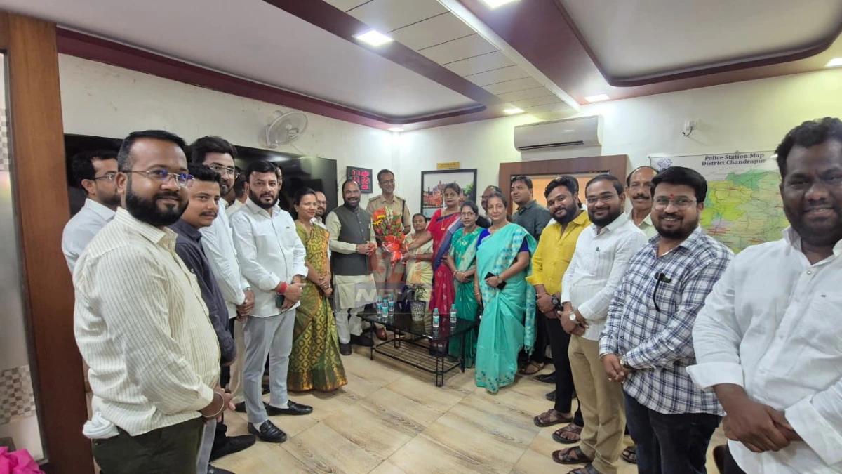 चंद्रपुरात गुन्हेगारीवर लगाम? नवे SP आणि आमदार जोरगेवार यांच्यात भेटीत काय ठरलं? Image
