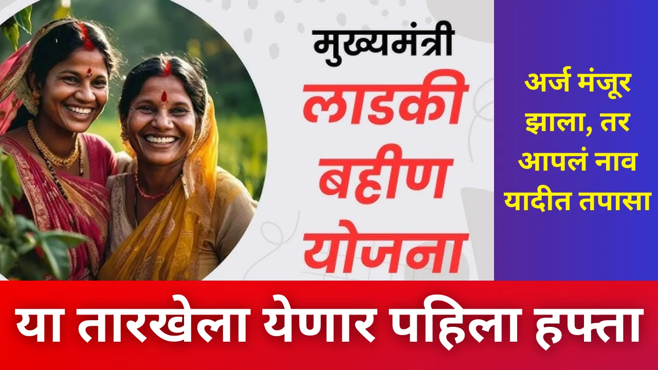Mukhyamantri ladki bahin yojana yadi