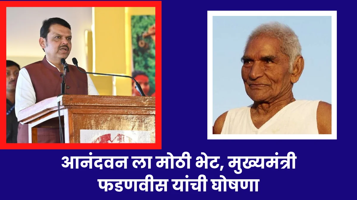 Government Support for anandwan