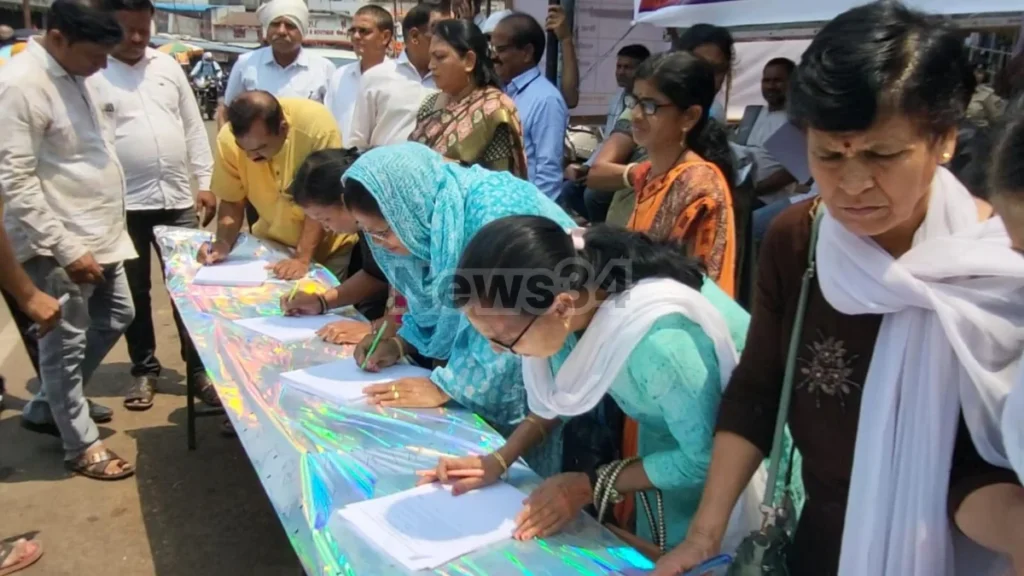 chandrapur sewage scheme controversy