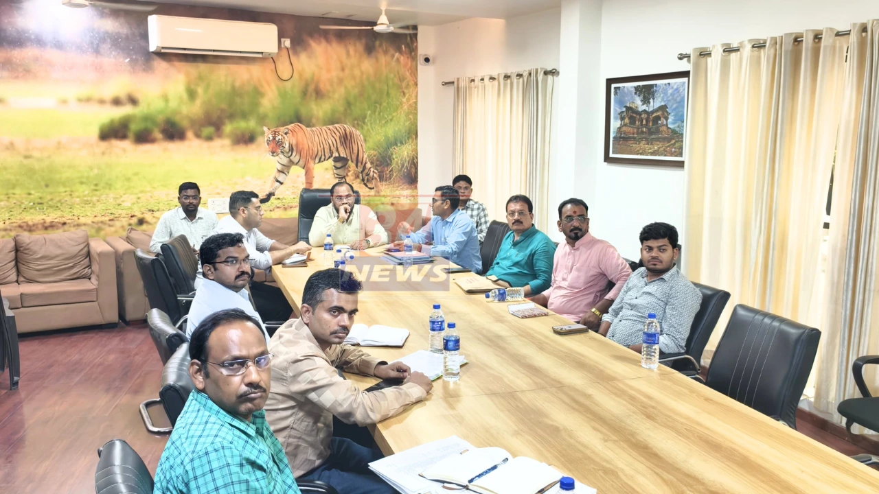 forest department meeting chandrapur