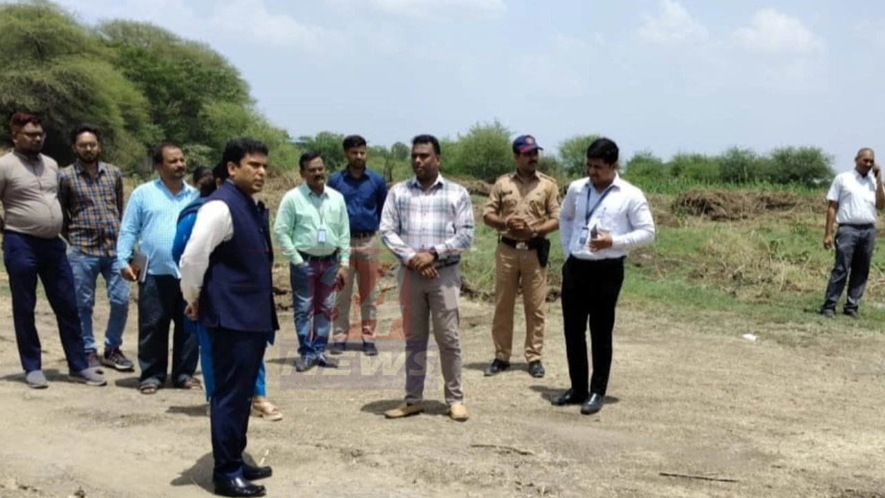 district collector visit news today