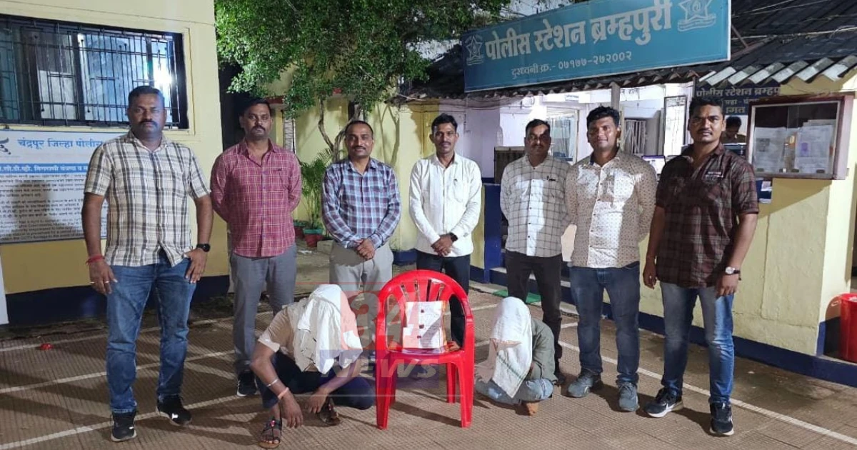 brahmpuri illegal firearm seizure