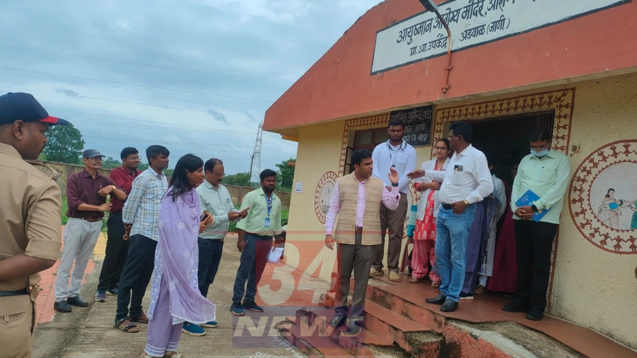 district collector field visit various projects