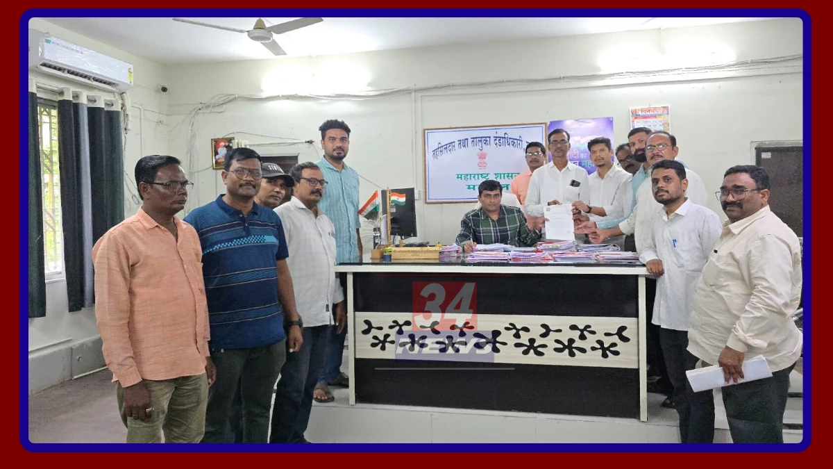 illegal sand mining rajura wardha river