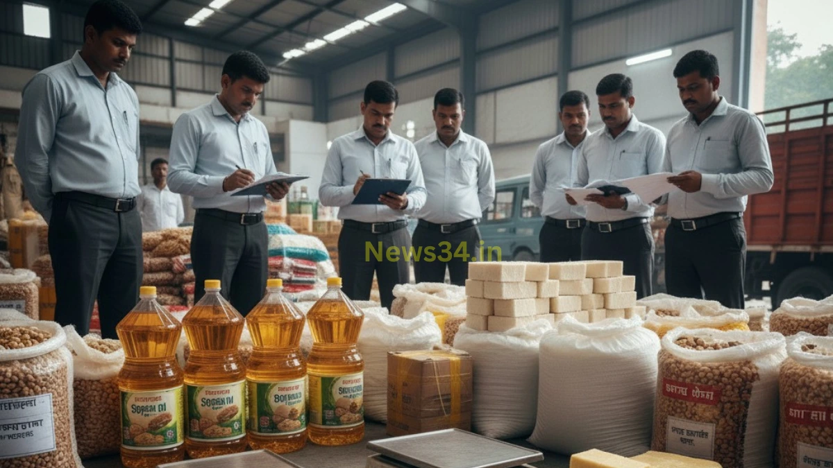 Chandrapur sweets oil ghee adulteration