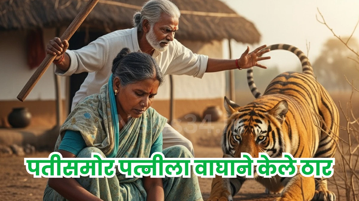 Latest tiger attack news from chandrapur