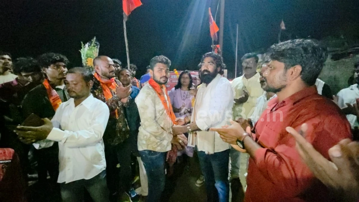 MNS expansion in chandrapur slum area