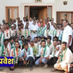 BJP workers join congress in bramhapuri