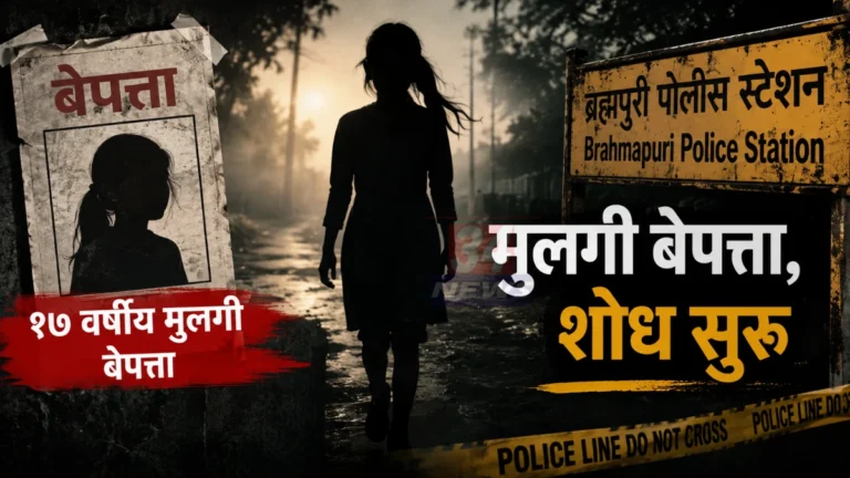 Brahmapuri Missing Girl प्रकरणात पोलिस तपास सुरू