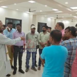Modern Study Library प्रकल्पांतर्गत चंद्रपूरच्या बाबूपेठ येथे उभारण्यात आलेल्या अत्याधुनिक अभ्यासिकेची पाहणी करताना.