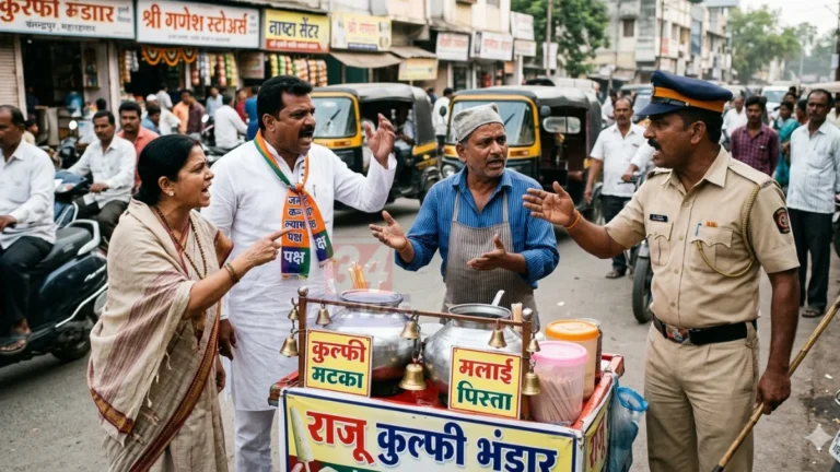 Rajura suicide case संदर्भातील चंद्रपूरातील आत्मदहन प्रकरणात मृत्यूपूर्वी व्हिडिओ करणारे कुल्फी व्यावसायिक राजू गराडी