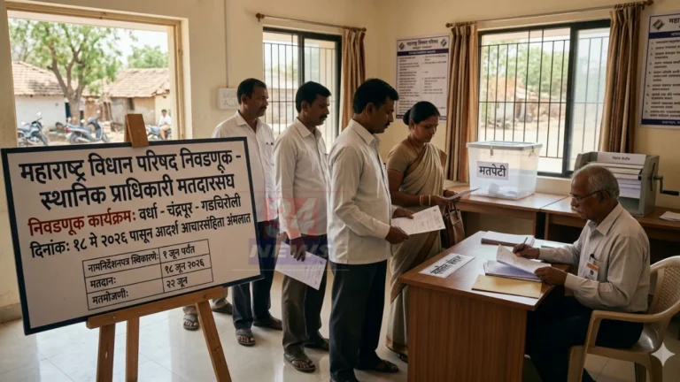 MLC Election | वर्धा-चंद्रपूर-गडचिरोली मतदारसंघात आचारसंहिता लागू