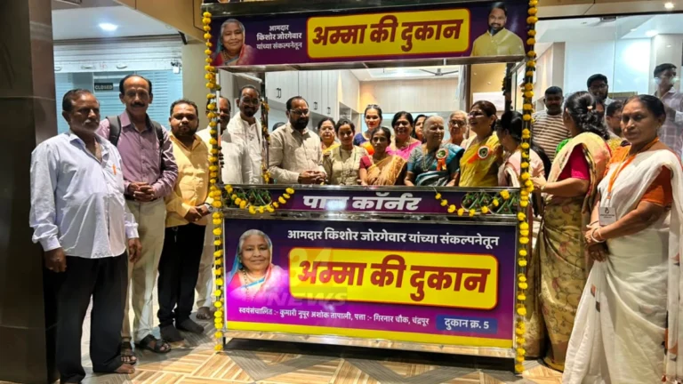 Amma Ki Dukan उपक्रमांतर्गत नुपूर तापाली यांना स्थायी ठेला प्रदान
