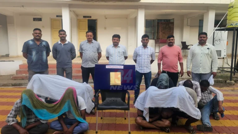 Babupeth Gambling Raid मध्ये चंद्रपूर पोलिसांची कारवाई