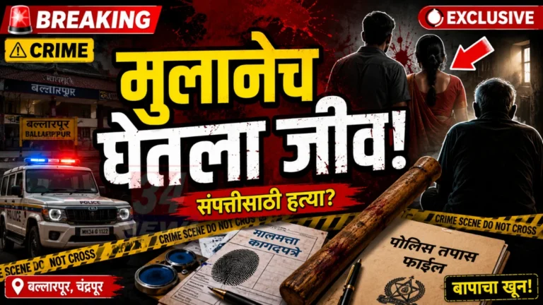 Ballarpur Father Murder प्रकरणातील बल्लारपूर येथील घटनास्थळाचे प्रतीकात्मक छायाचित्र