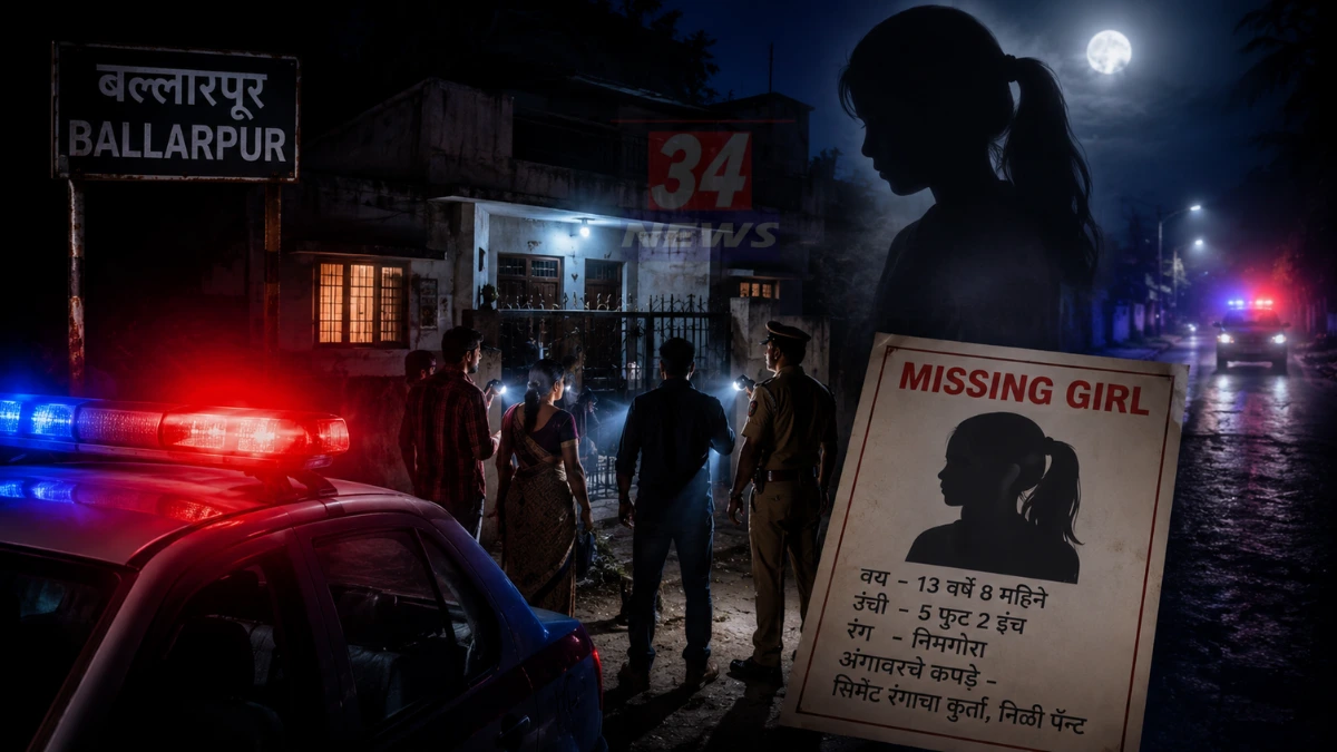 Ballarpur Missing Girl प्रकरणातील पोलिस तपास