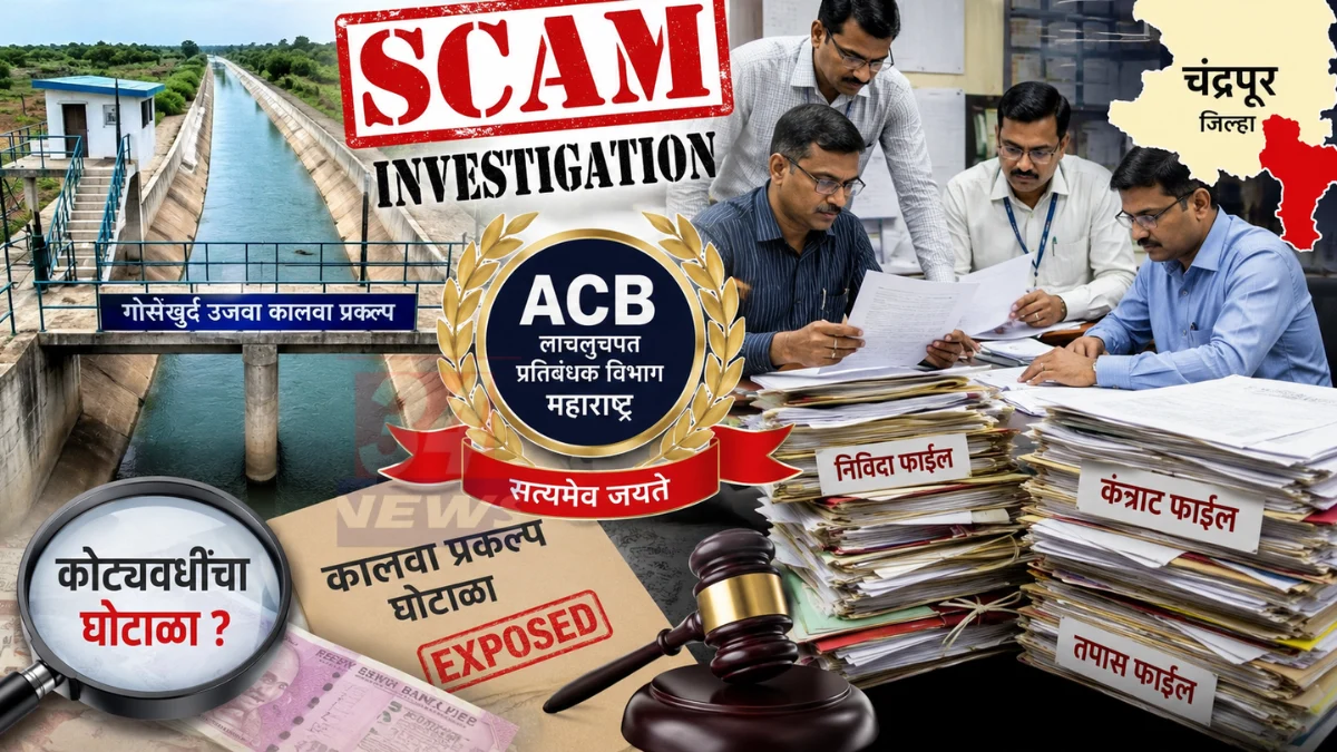 Brahmapuri Canal Scam प्रकरणातील गोसेखुर्द कालवा प्रकल्प