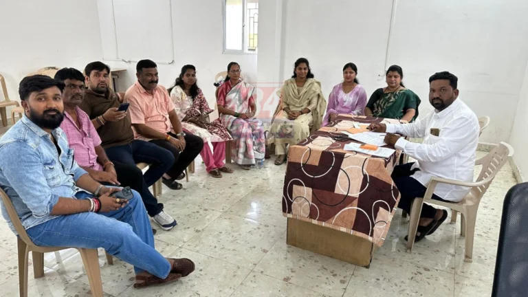 Chandrapur Congress Corporators बैठक दरम्यान काँग्रेस नगरसेवकांची चर्चा