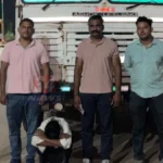Chandrapur LCB Action दरम्यान अवैध रेती वाहतूक करणारा हायवा ट्रक जप्त