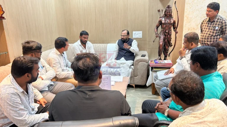 Chandrapur MHADA Fraud प्रकरणात 123 नागरिकांना न्याय देण्यासाठी आमदार किशोर जोरगेवार यांची बैठक