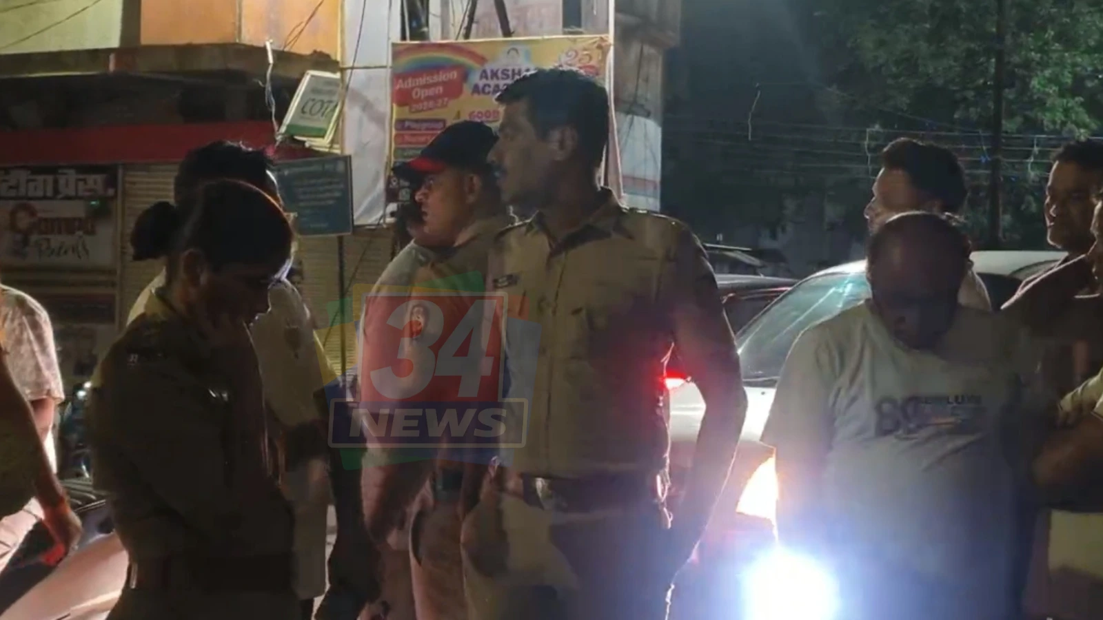 Chandrapur Mitra Nagar Murder घटनेनंतर तपास करताना रामनगर पोलीस