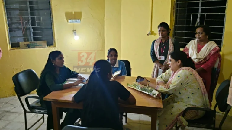 Chandrapur Night Visit अंतर्गत जिल्हाधिकाऱ्यांचा गावभेट दौरा