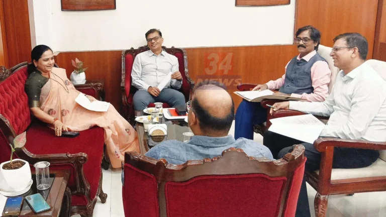 Chandrapur Railway Issues संदर्भात खासदार प्रतिभा धानोरकर यांची रेल्वे अधिकाऱ्यांसोबत बैठक