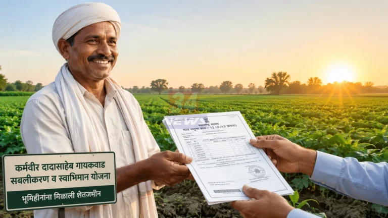 Dadasaheb Gaikwad Yojana अंतर्गत चंद्रपूरमध्ये जमीन वाटप