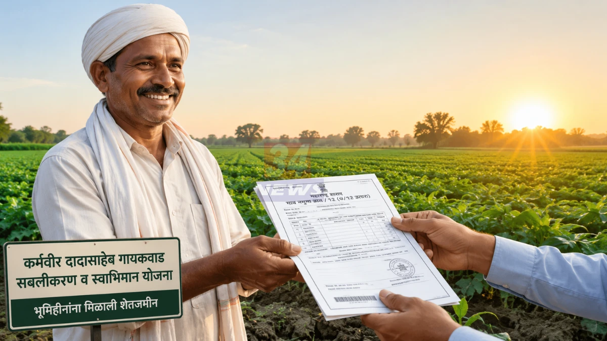 Dadasaheb Gaikwad Yojana अंतर्गत चंद्रपूरमध्ये जमीन वाटप