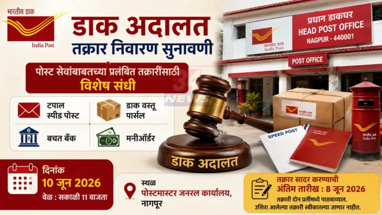 Dak Adalat अंतर्गत पोस्ट तक्रार निवारण सुनावणी