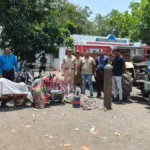 "1600 मीटर वीज तार चोरी करून पळाले... पण 24 तासांत पोलिसांनी ट्रॅक्टरसह पकडले!" Ghugghus Wire Theft प्रकरणात चार आरोपी अटकेत