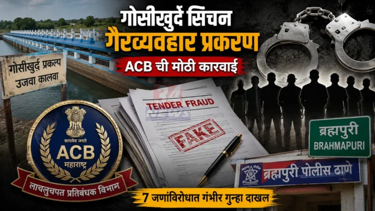 Gosikhurd Scam Case मध्ये ACB कारवाई