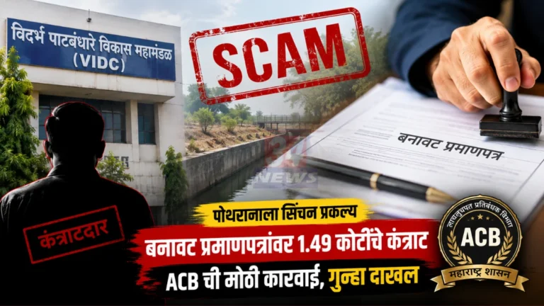VIDC Scam प्रकरणात एसीबीची कारवाई