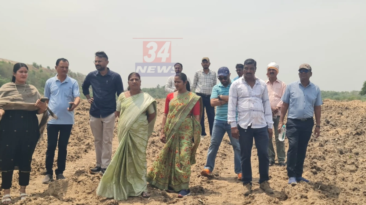 चंद्रपूर इरई नदी खोलीकरण प्रकरणात गैरप्रकाराचा आरोप, महापौरांकडून प्रत्यक्ष पाहणी