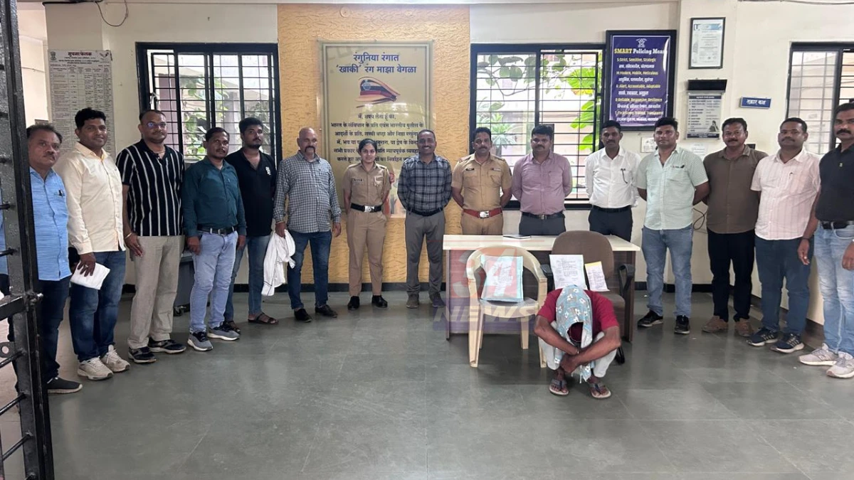 LCB Bhadravati Raid मध्ये 650 ग्रॅम गांजा जप्त