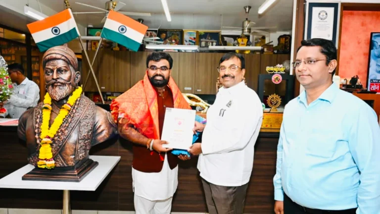 Suraj Pedulwar PhD awarded by Gondwana University