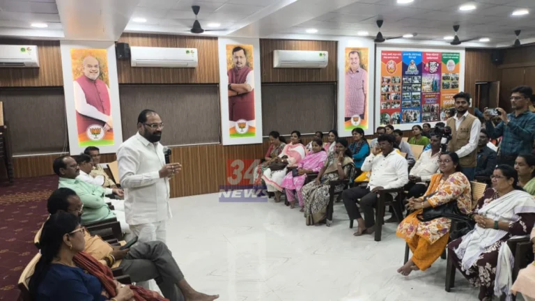 BJP Voter Review Campaign guidance by MLA Kishor Jorgewar