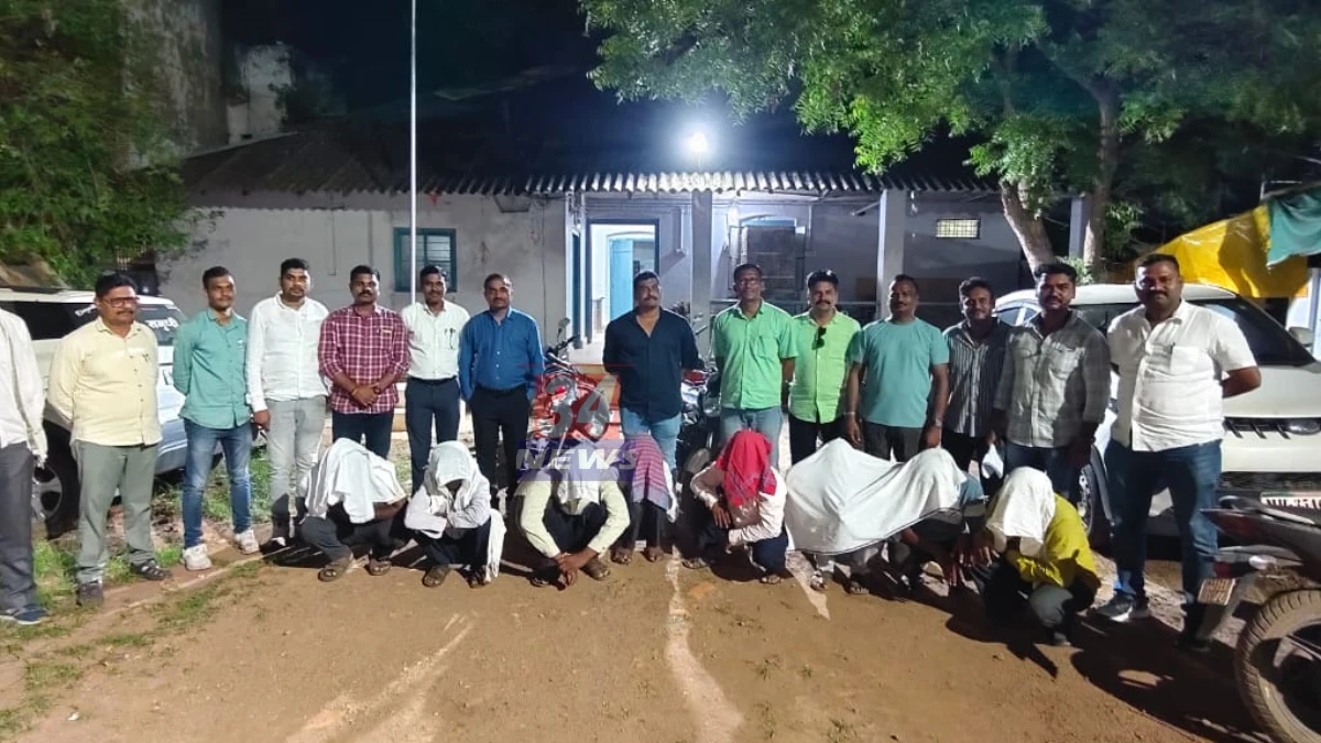 Bramhapuri Gambling Raid