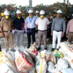 चंद्रपुरातील ६६ लाखांचे ड्रग्स भट्टीमध्ये जळाले! Chandrapur Drugs Seizure चंद्रपूर पोलिसांनी ६६ लाखांचे अंमली पदार्थ भट्टीमध्ये जाळून नष्ट केले