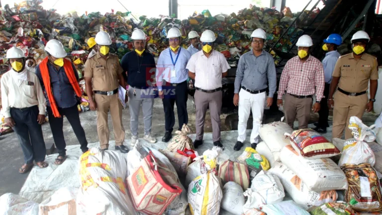 Chandrapur Drugs Seizure चंद्रपूर पोलिसांनी ६६ लाखांचे अंमली पदार्थ भट्टीमध्ये जाळून नष्ट केले