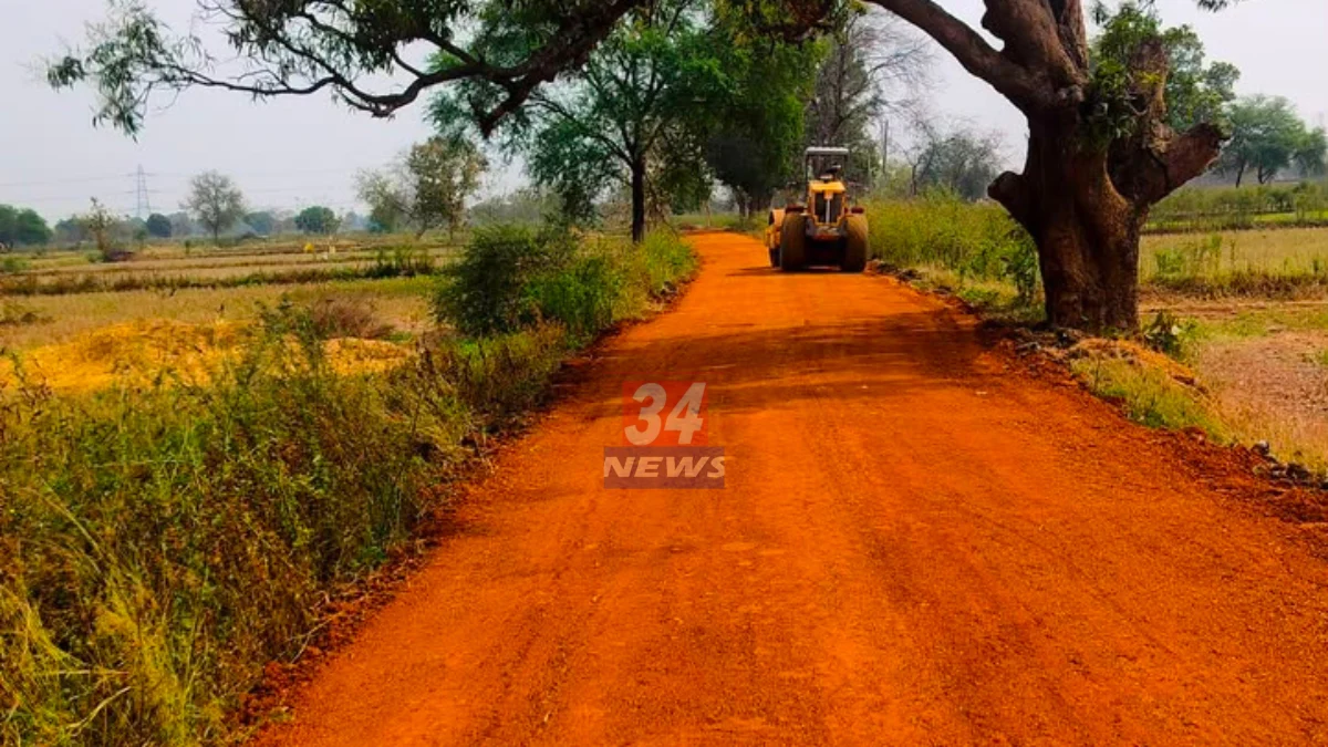Chandrapur Panand Rasta Yojana development works in rural areas