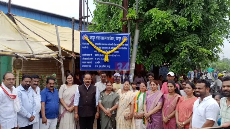 Chandrapur Road Work