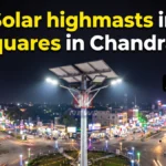 चंद्रपूरकरांसाठी गुड न्यूज! मुख्य चौकातील अंधार कायमचा संपणा Chandrapur Solar Highmast light project by municipal corporation